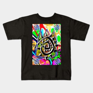 abstract sun 1 Kids T-Shirt